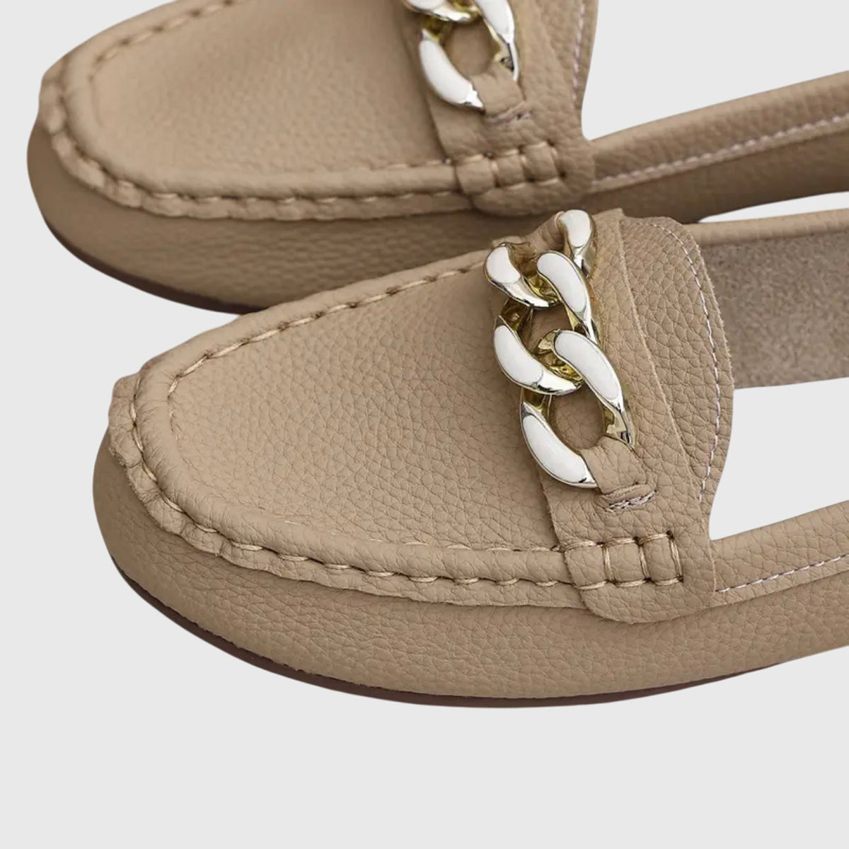Women's Support Chain-Detail Loafers – view 4