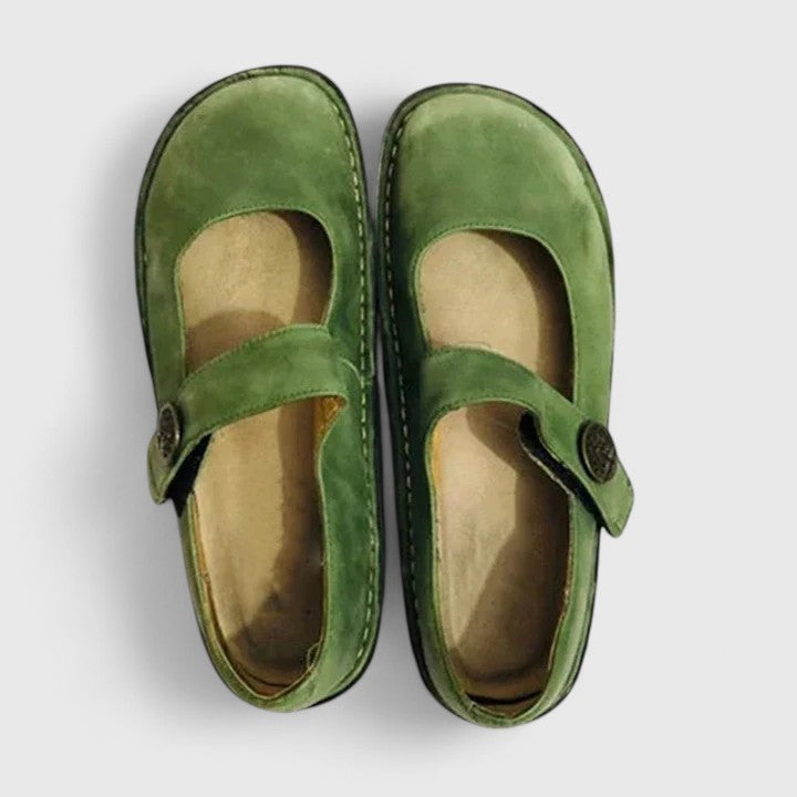 Women's Support Strap Detail Easy-On Flats – view 5