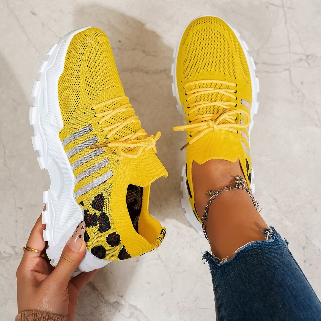 Women's Support Chunky-Knit Running Sneakers – view 8