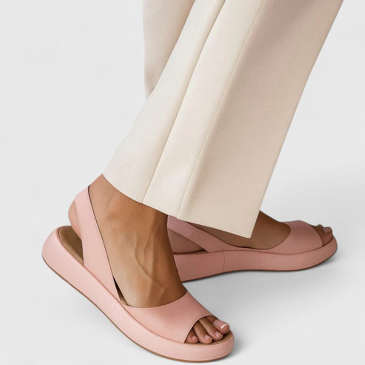Women's Support Platform-Sole Slingback Sandals – view 1