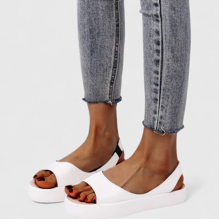 Women's Support Platform-Sole Slingback Sandals – view 6