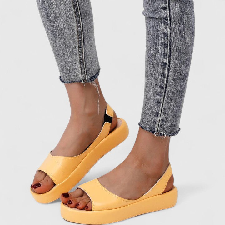 Women's Support Platform-Sole Slingback Sandals – view 8