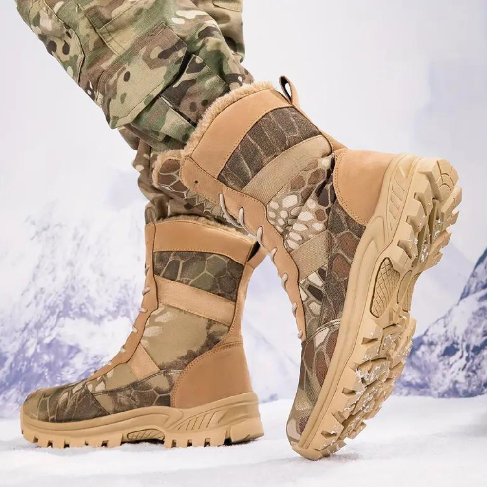 Men's Tactical High-Ankle Combat Boots for Outdoor Wear – view 4