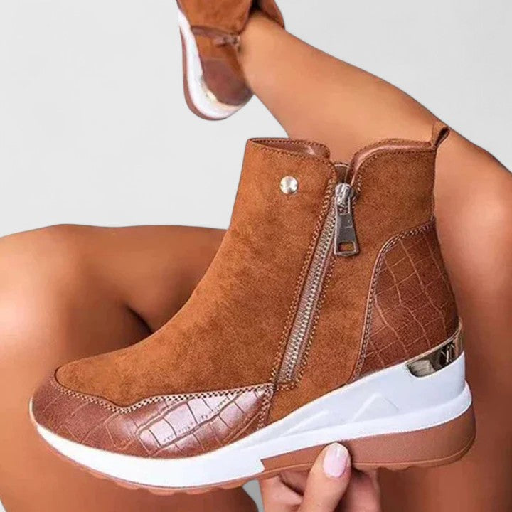 Women's Support Suede-Finish Boots – view 7
