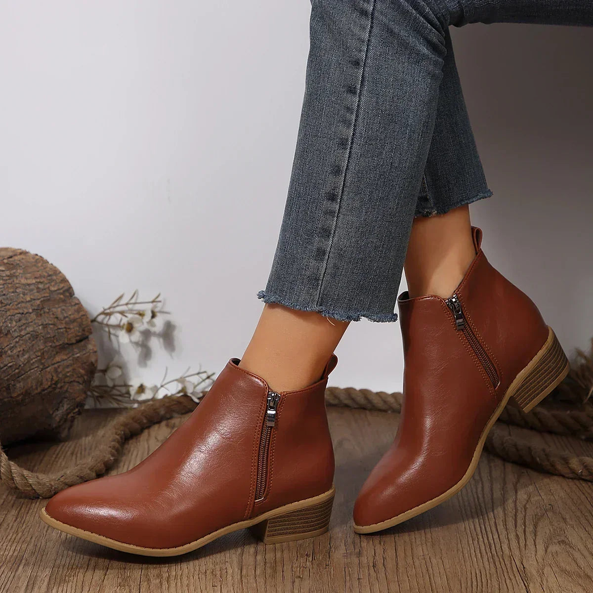 Women's Support Wide-Fit Side-Zip Booties – view 6