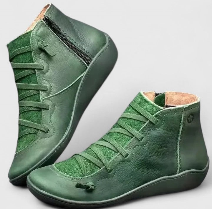 Women's Arch-Support Boots – Green