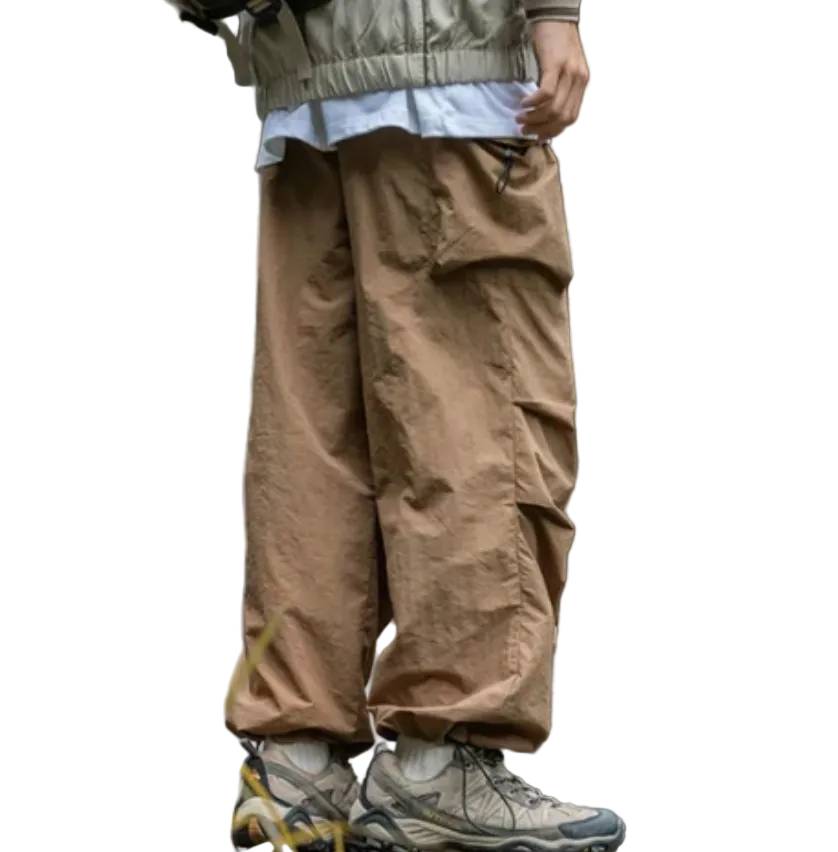 Men's Weatherproof Adjustable-Hem Relaxed-Fit Cargo Trousers – Khaki