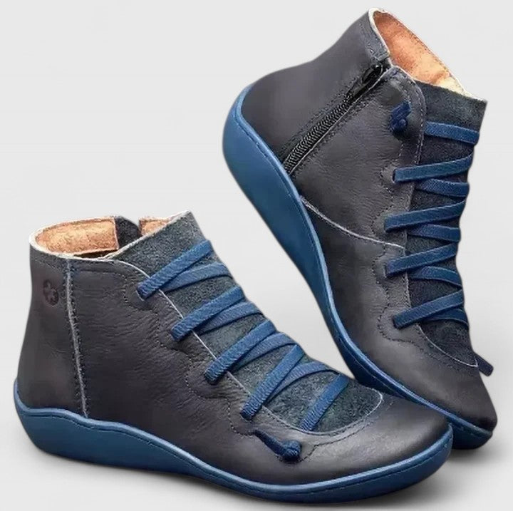 Women's Arch-Support Boots – Blue