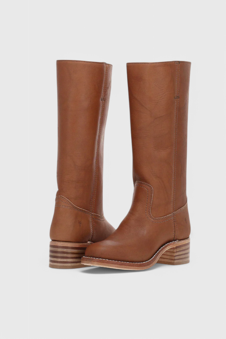 Women's Knee-High Boots – Brown