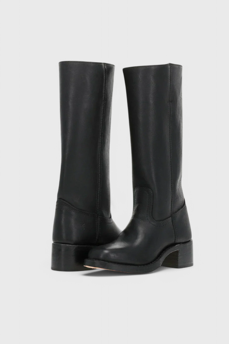 Women's Knee-High Boots – Black