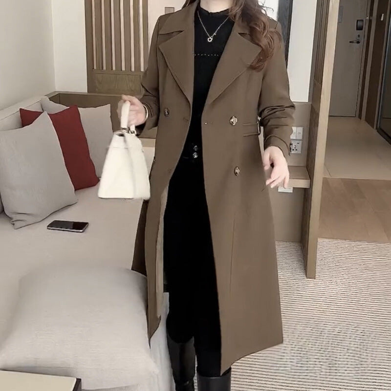 Women's Belt-Detail Tie-Waist Trench Coat – view 3