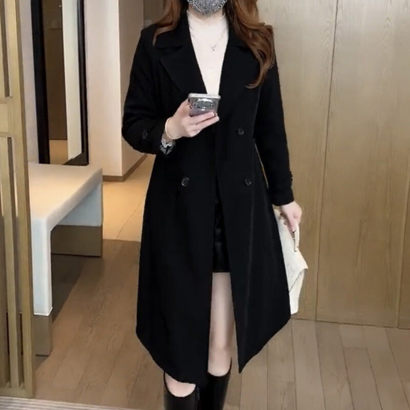 Women's Belt-Detail Tie-Waist Trench Coat – view 1