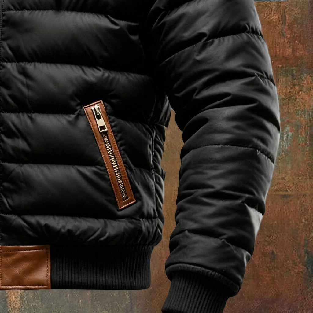 Men's Sherpa-Backed Western Snap-Button Jacket – view 4