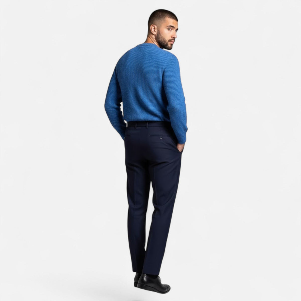Men's Heavyweight Loose Knit Pullover – view 6