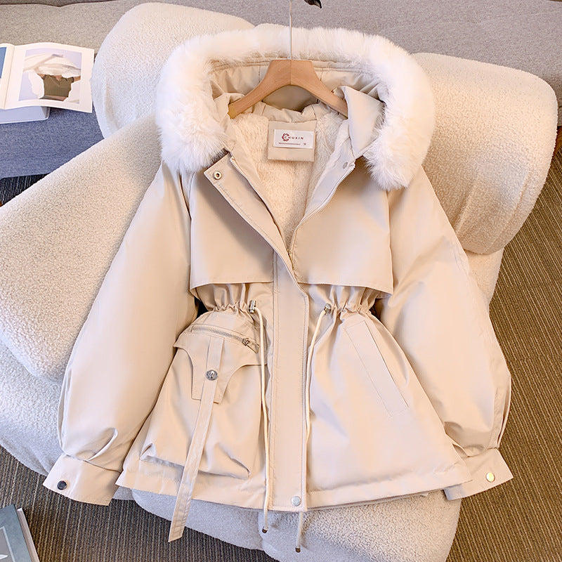 Women's Faux Fur-Trimmed Hood-Detail Cold-Weather Coat – view 2