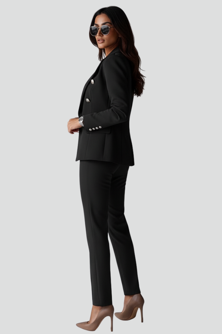 Women's Double-Breast Blazer Trouser Set – view 5