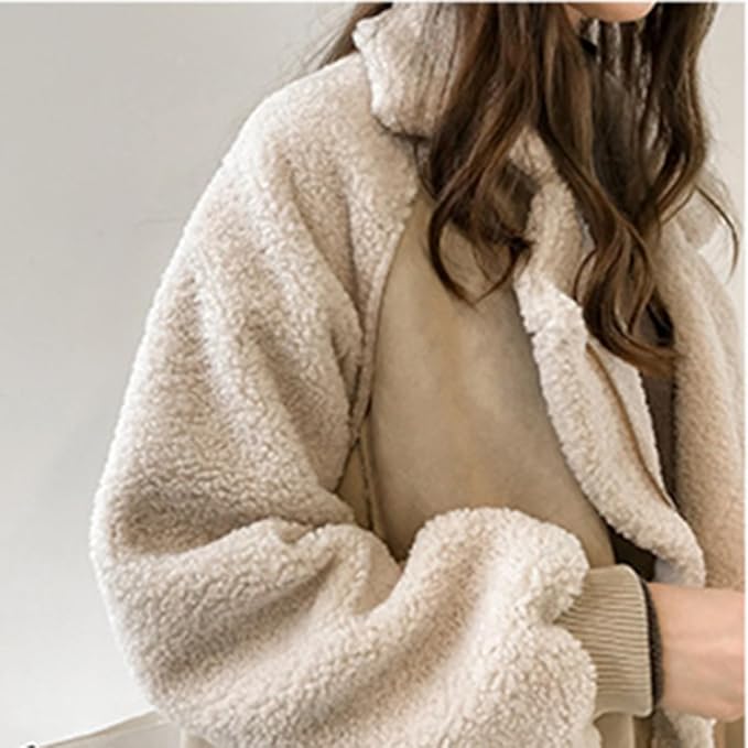 Women's Teddy Aviator Jacket for Fall – view 3