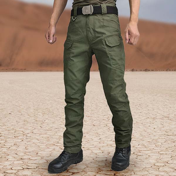 Men's Stretchy Tactical Cargo Pants – Dark Green
