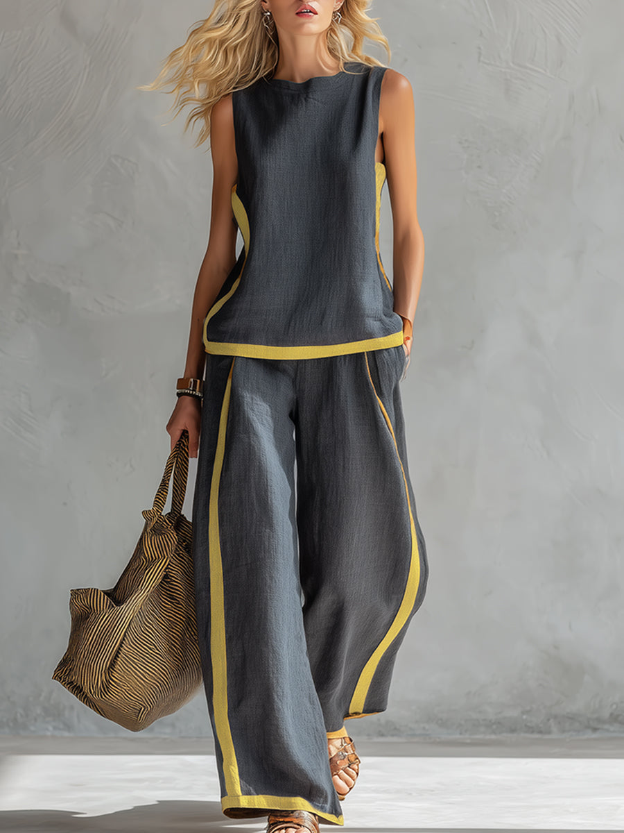 Women's Wide-Cut Two-Piece Set – view 3