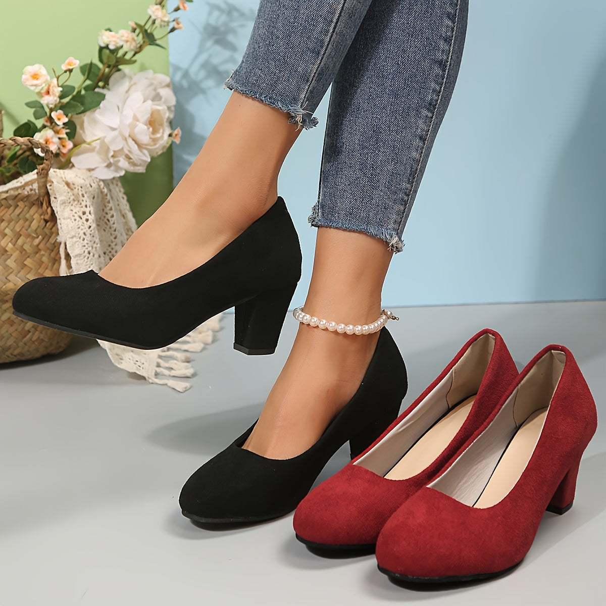 Women's Wide Toe Support Heels – view 4