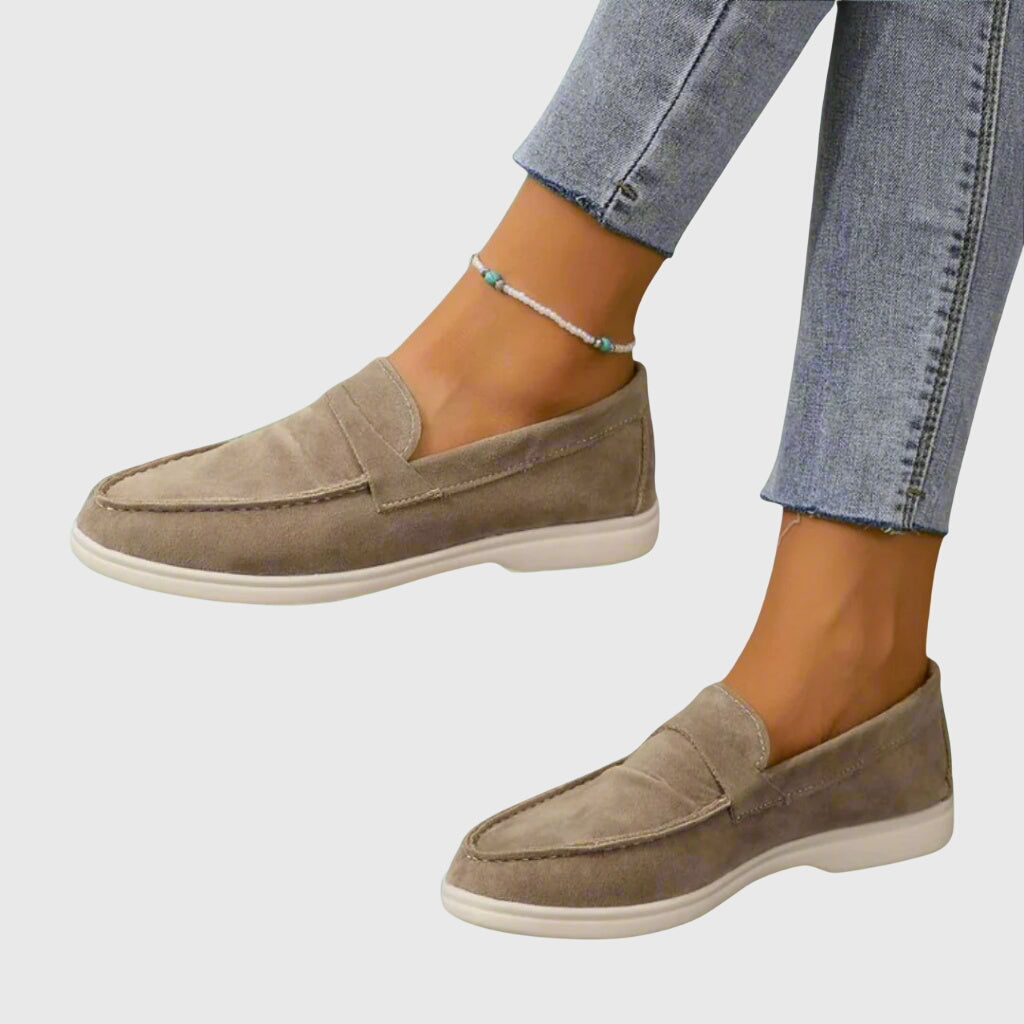 Women's Air-Flow Support Loafers – Camel