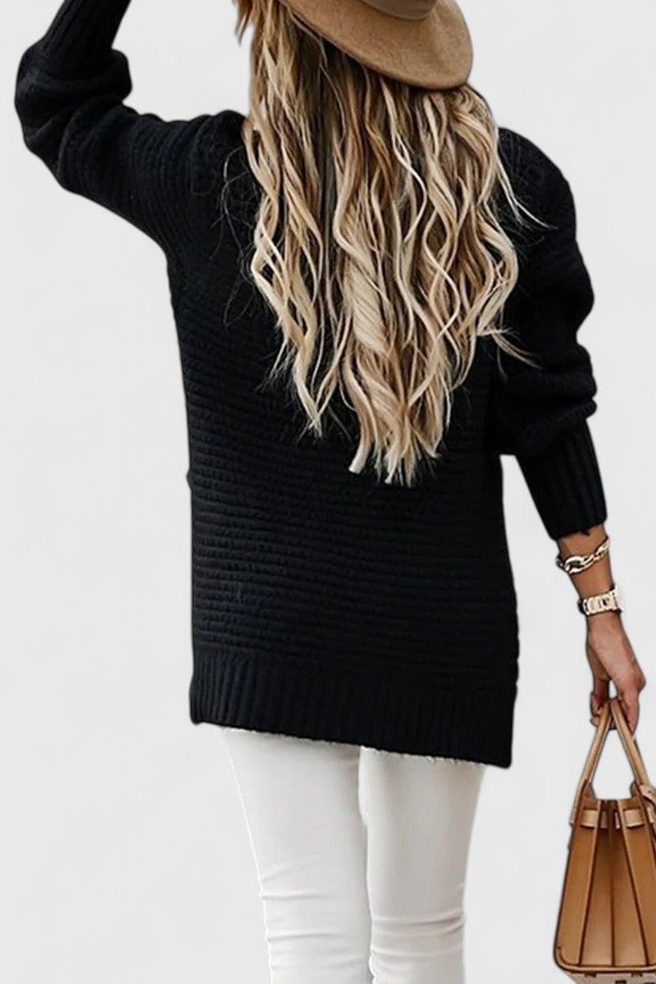 Women's Rib-Knit Sweater Set – view 6