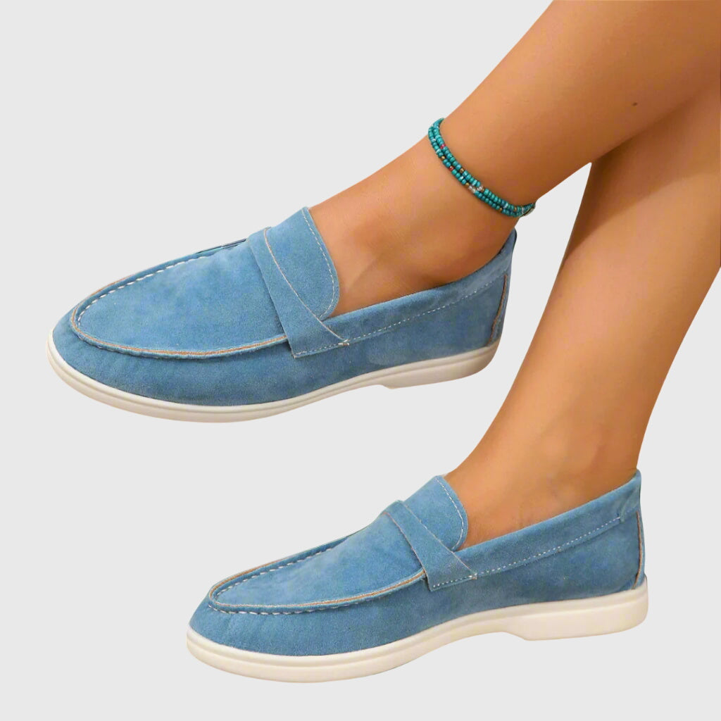 Women's Air-Flow Support Loafers – Sky Blue