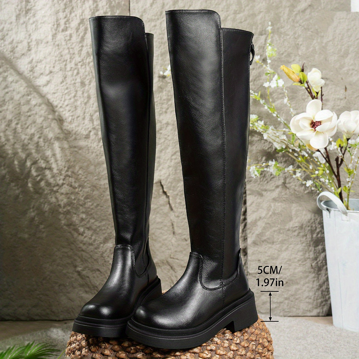Women's Over-The-Knee Flat-Sole Boots – view 5
