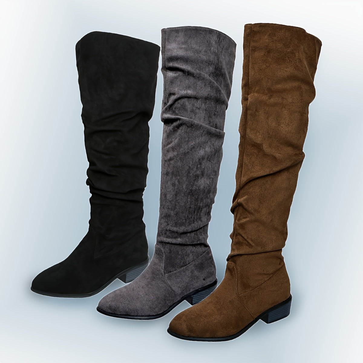 Women's Over-The-Knee Slouch Boots for Layering – view 6