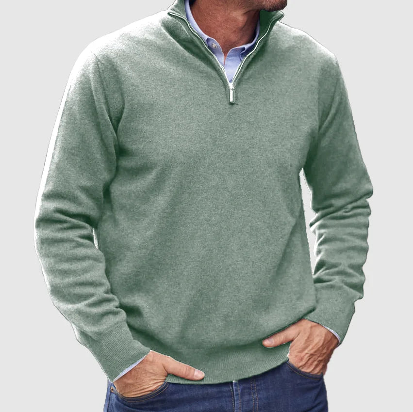 Men's Quarter-Zip Knit Pullover – view 6