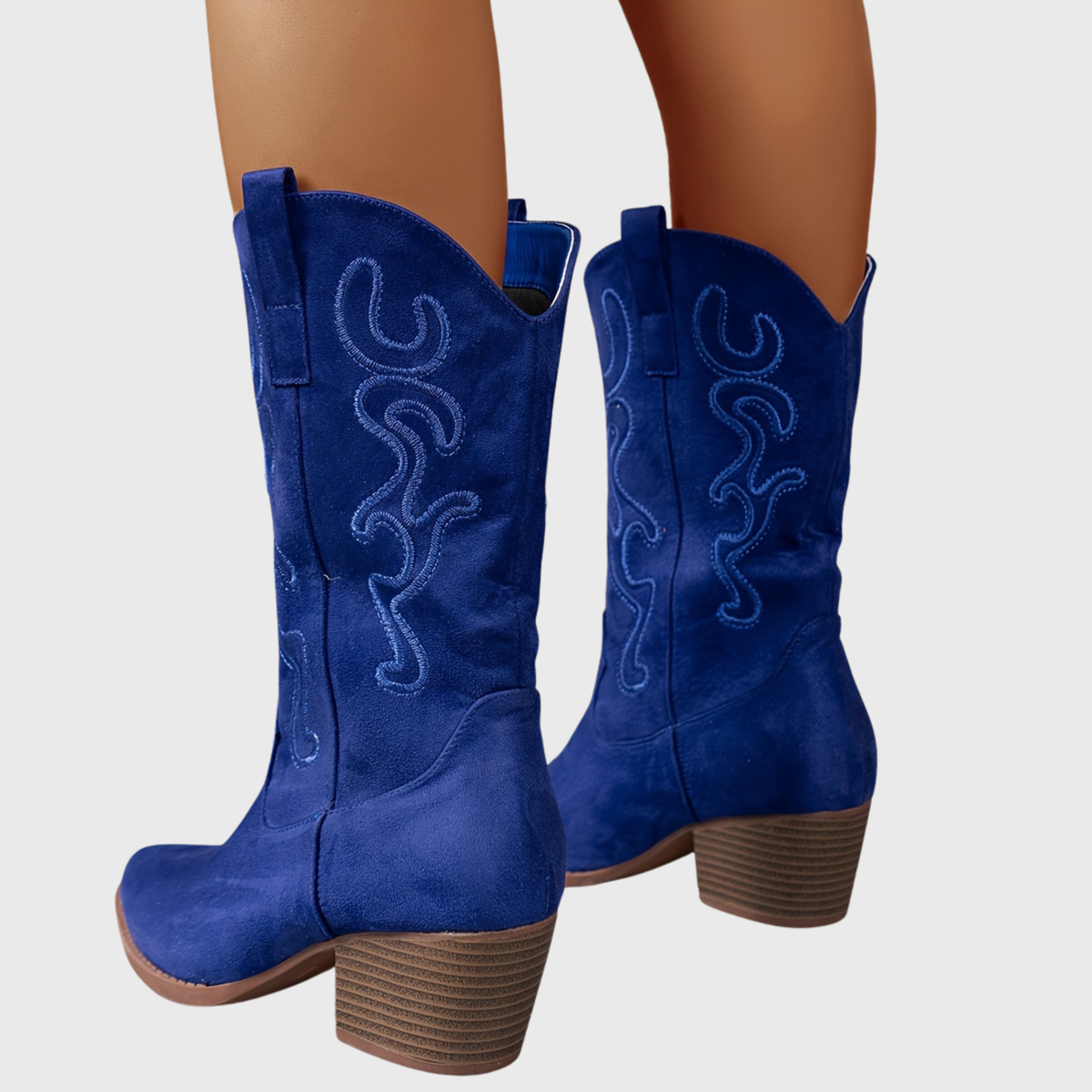 Women's Wide Calf Easy-On Western Cowboy Boots for Weekends – view 4