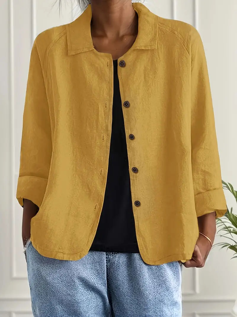 Women's Light-Weight Button Front Jacket – view 9