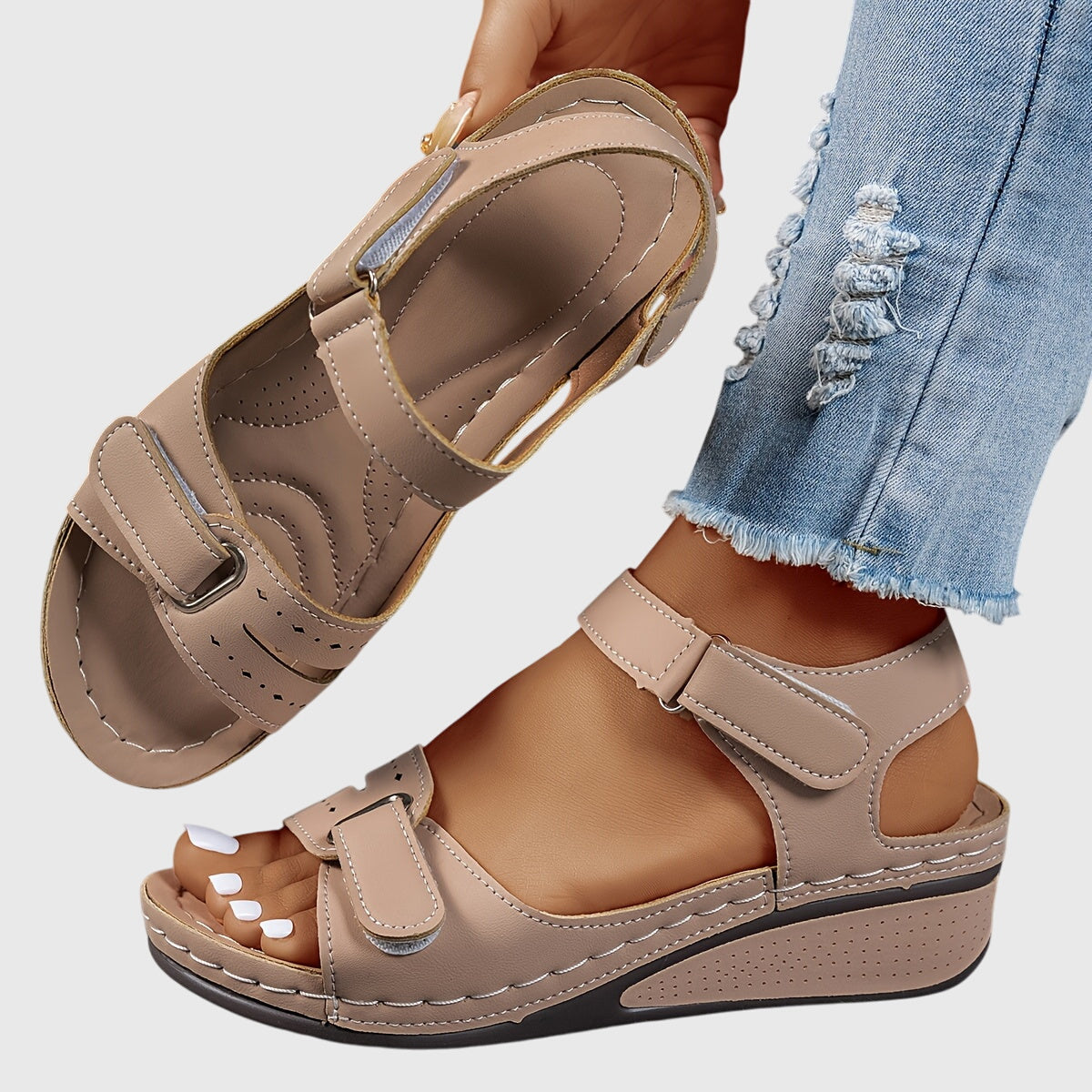 Women's Support Stretchy Comfort Sandals – view 6