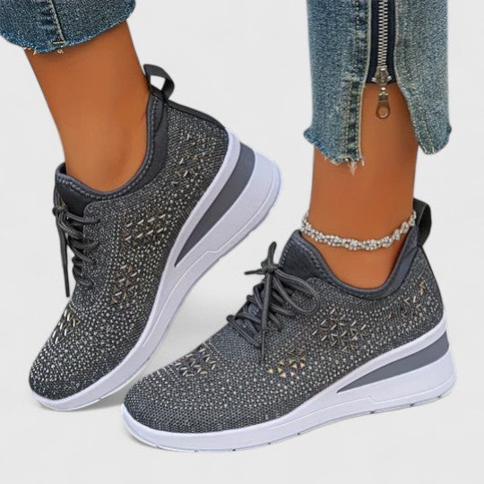 Women's Wide Toe Box Support Shoes – Gray