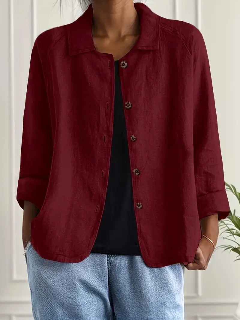 Women's Light-Weight Button Front Jacket – view 10