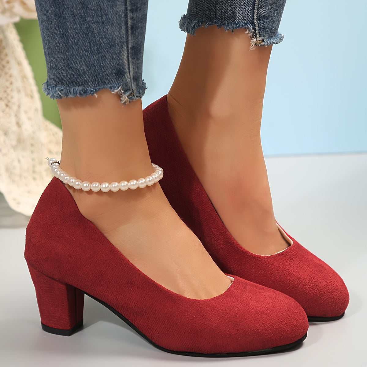 Women's Wide Toe Support Heels – view 3