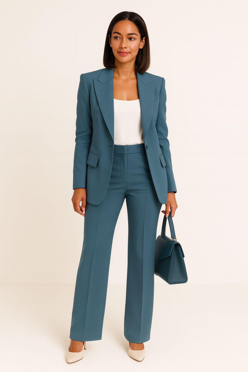 Women's Fitted Blazer and Trouser Co-Ord Set – view 2