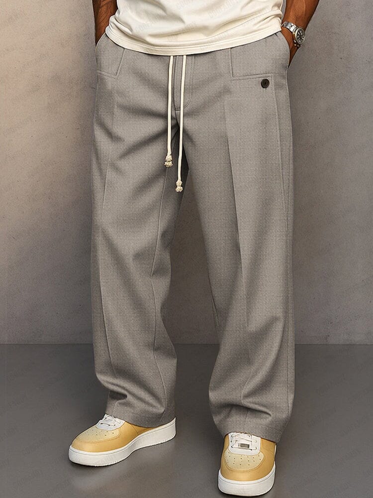 Men's Tie-Waist Fitted Pants – view 6