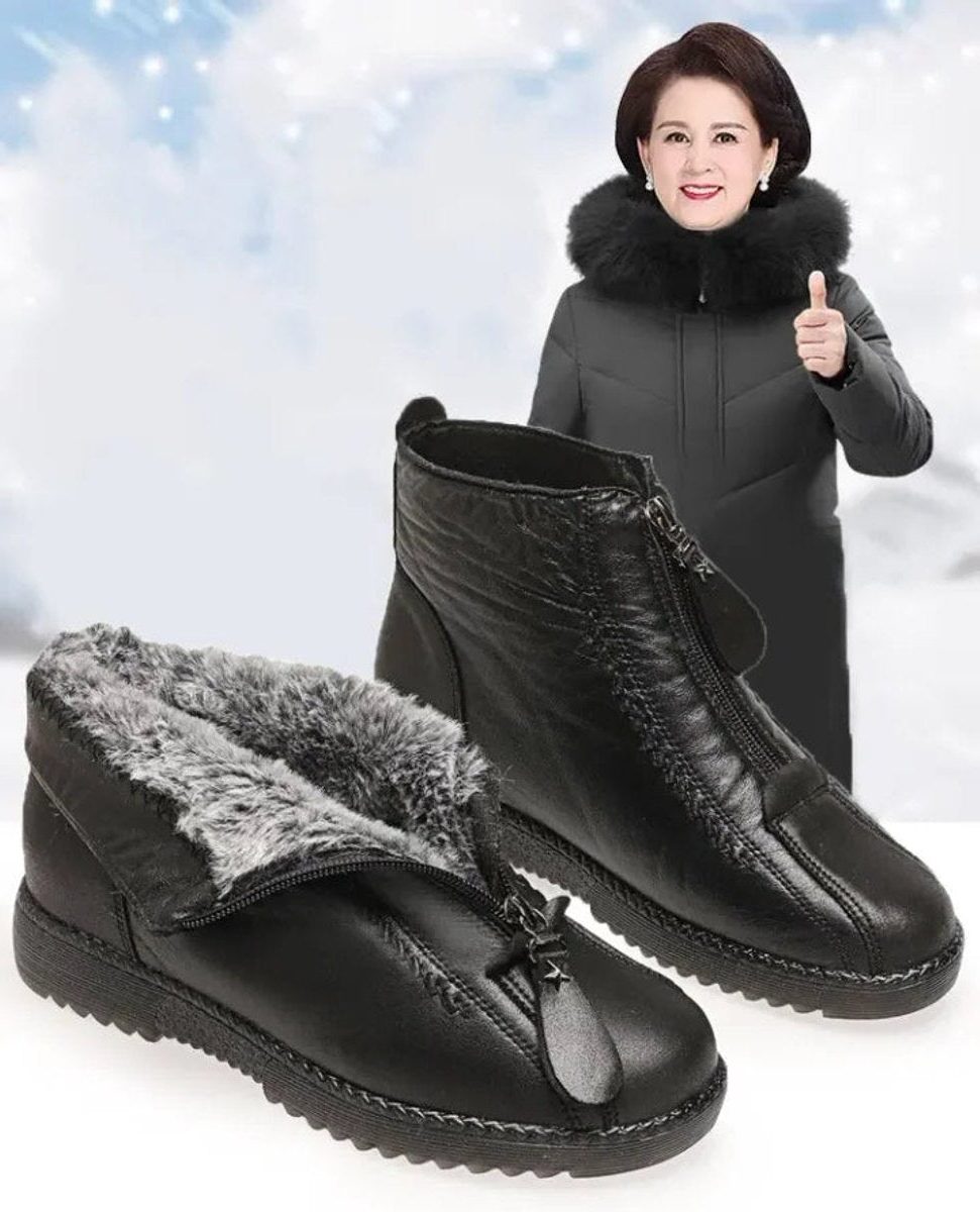 Women's Fleece-Backed Full-Zip Booties – view 7