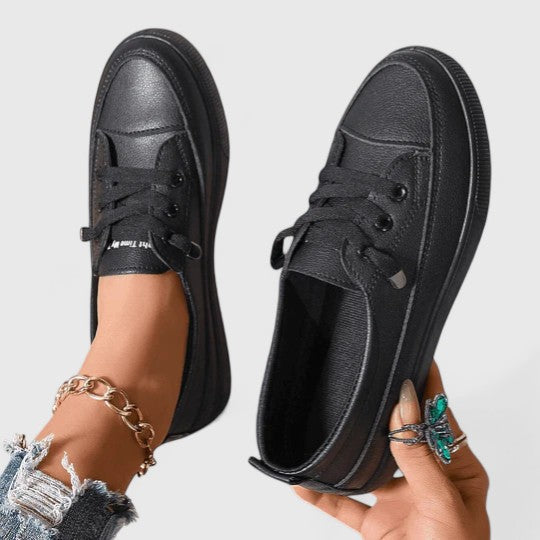 Women's Light-Weight Air-Flow Support Shoes – Black