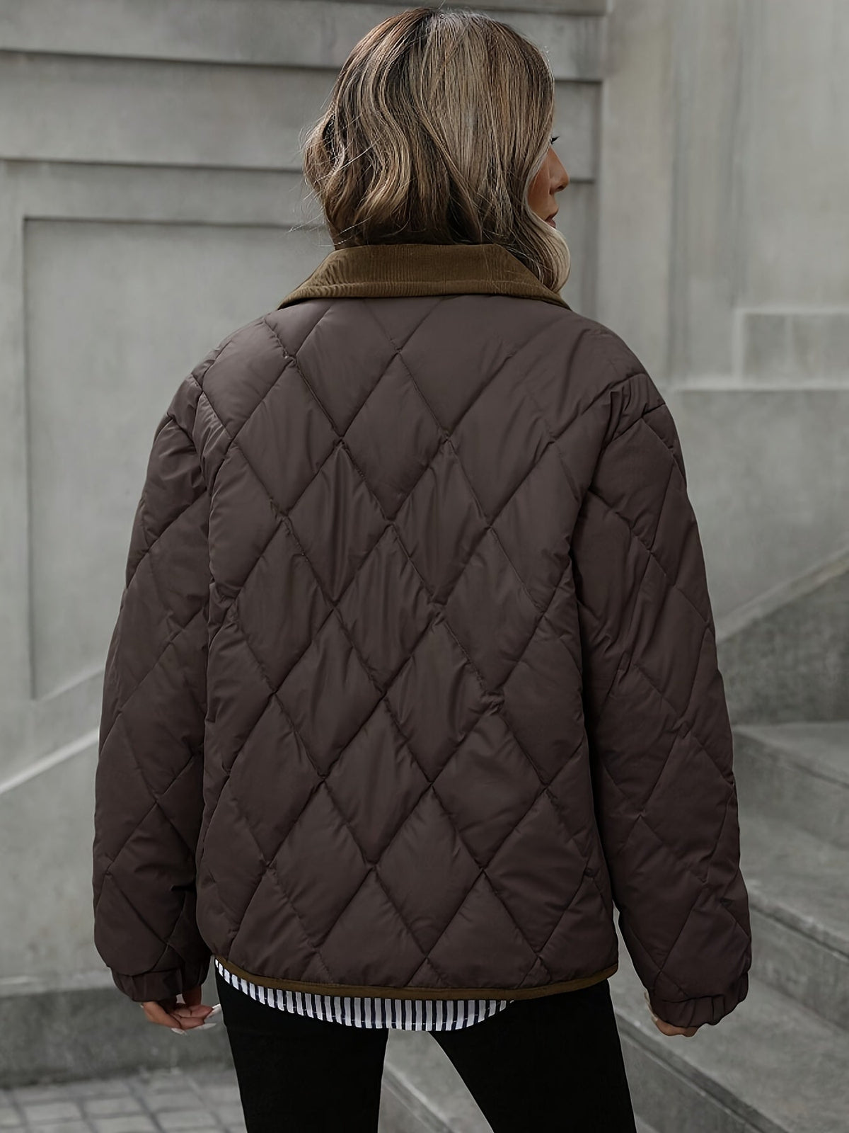 Women's Diamond-Quilted Jacket – view 2
