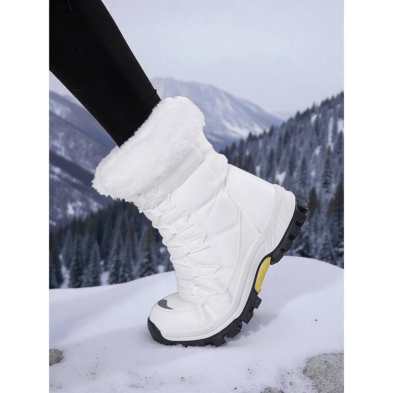 Women's Tie-Front Cold-Weather Boots with Grip Sole – view 3
