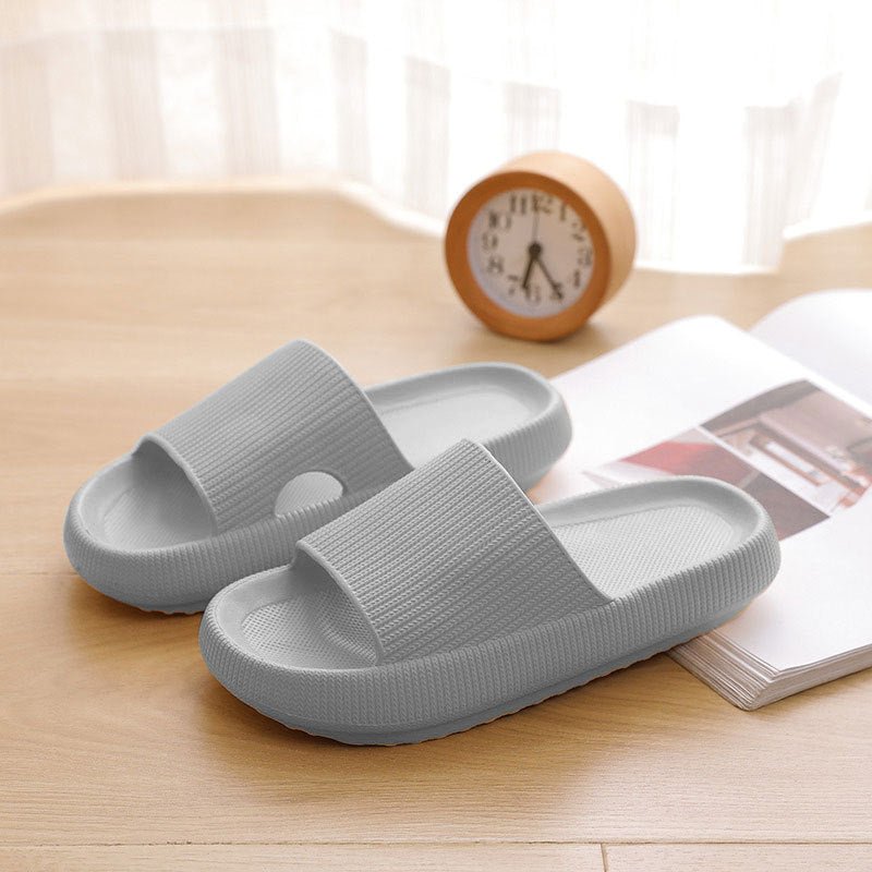 Women's Textured Strap Cushioned Slide Slippers for Walking – view 8