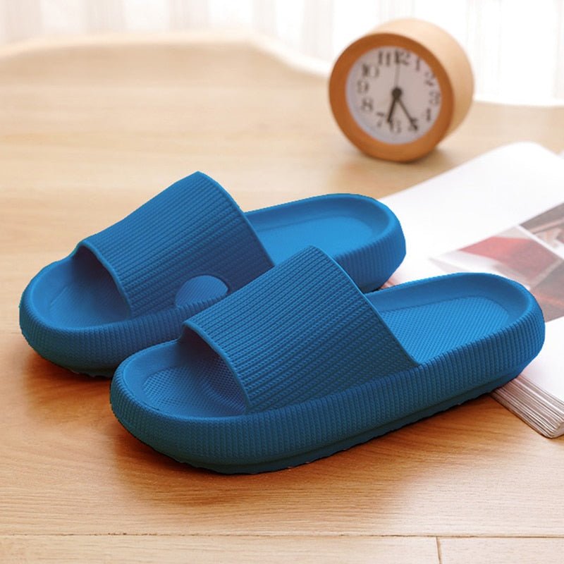 Women's Textured Strap Cushioned Slide Slippers for Walking – view 6