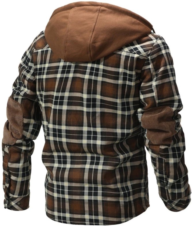 Men's Print-Detail Fleece-Backed Jacket – view 10