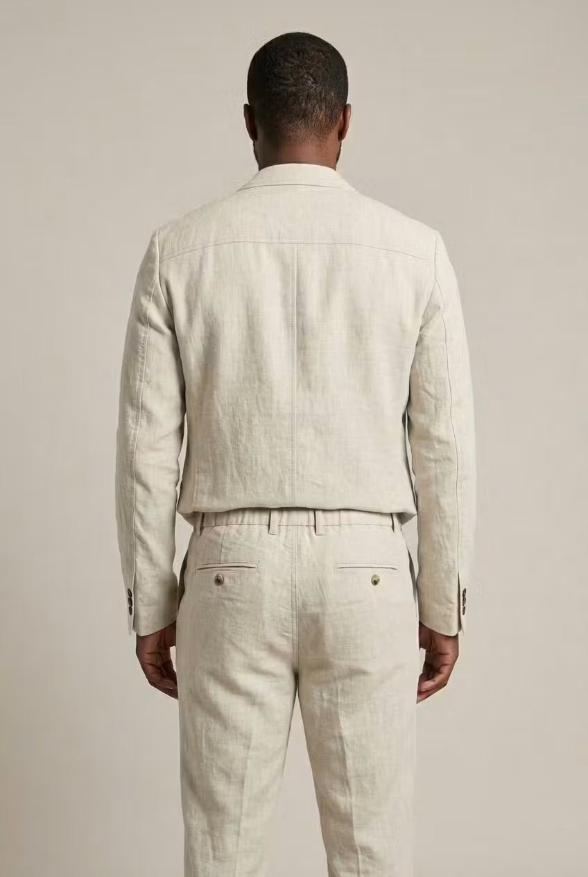 Men's Air-Flow Linen Suit Set – view 8