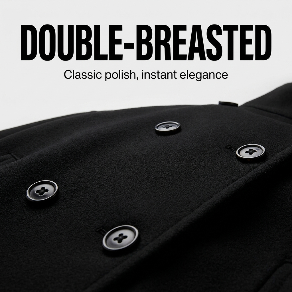Women's Double-Breast Short Coat – view 7