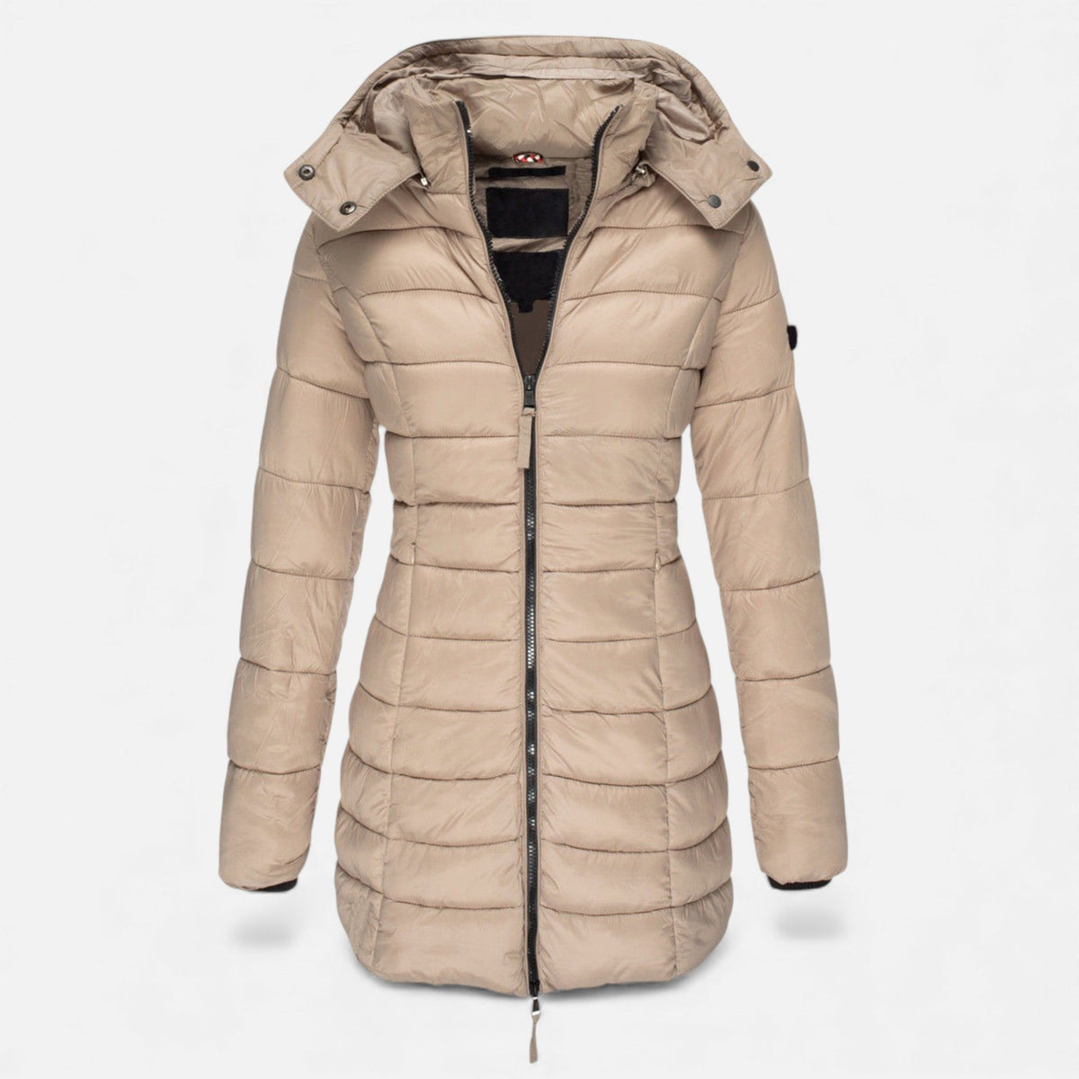 Women's Padded Slim-Cut Mid-Length Jacket – view 8