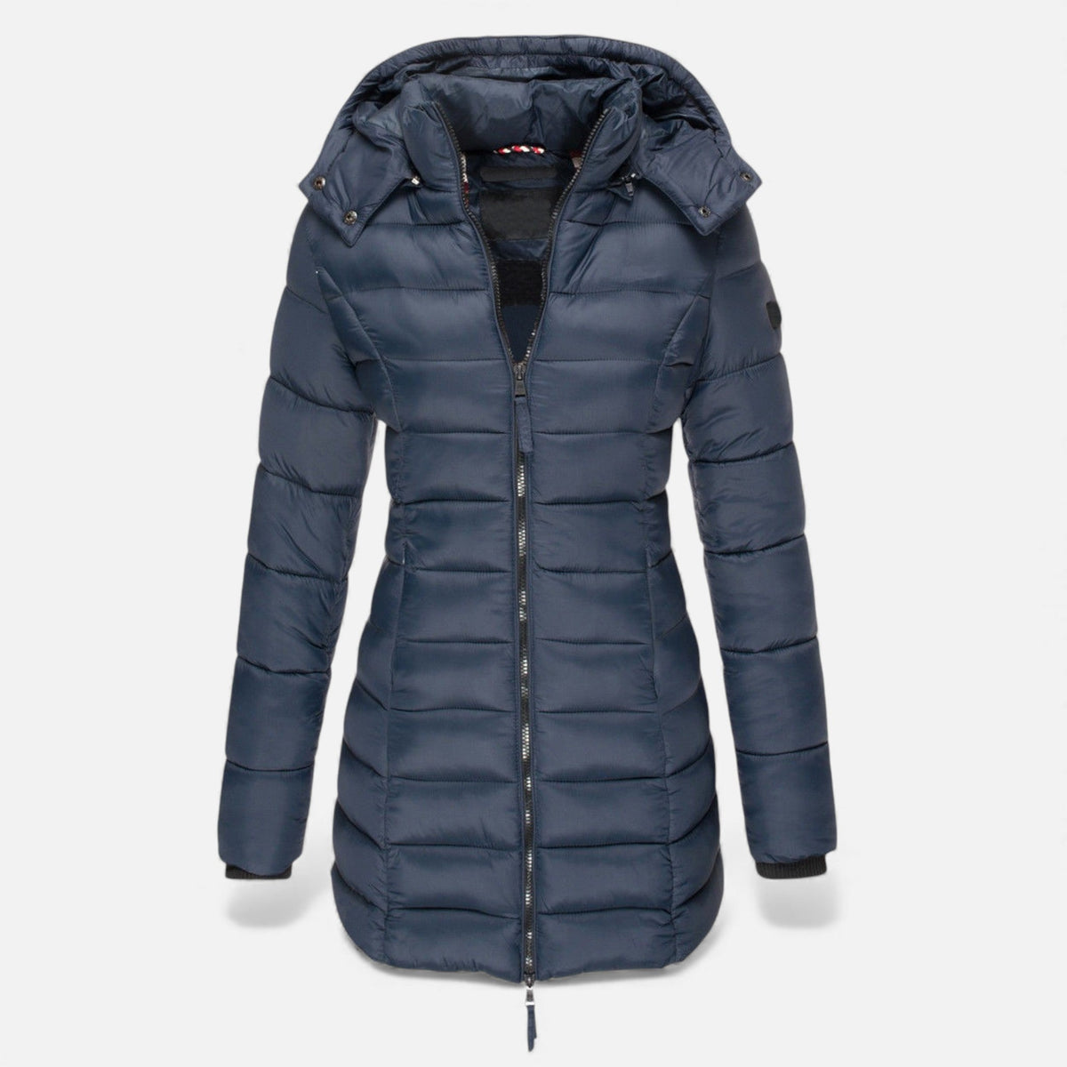 Women's Padded Slim-Cut Mid-Length Jacket – view 9