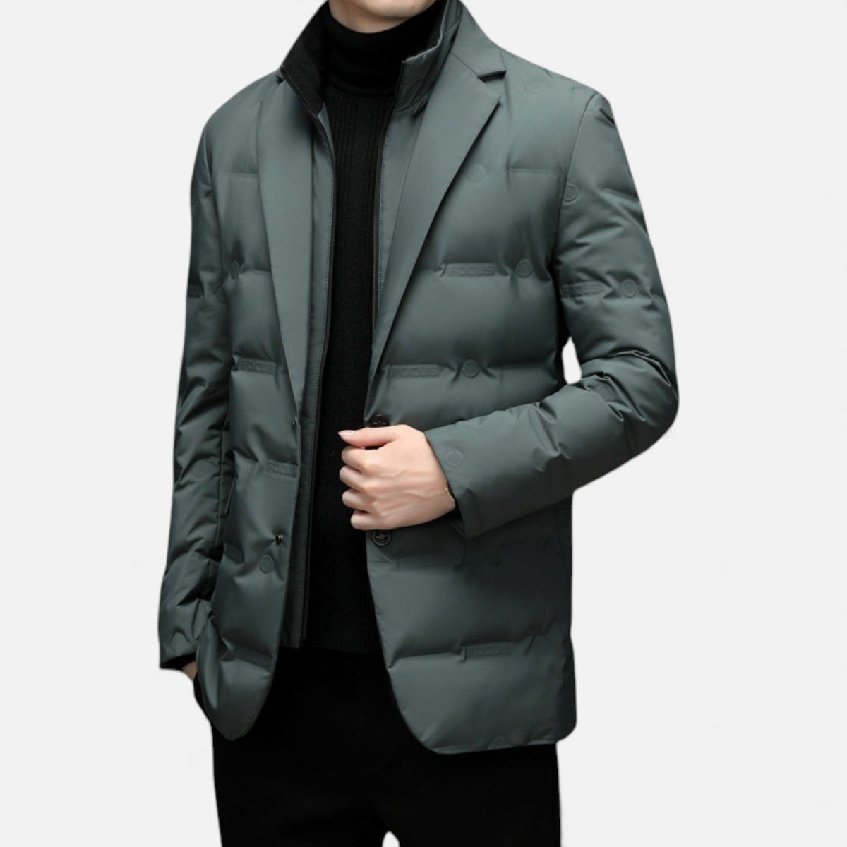 Men's Down-Filled Padded Puffer Jacket – view 5